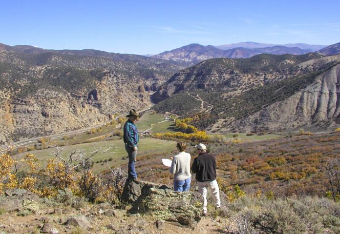 Appraisers conducting fieldwork