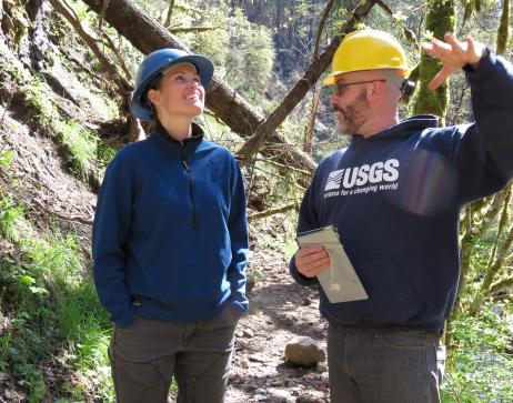 A USGS hydrologist